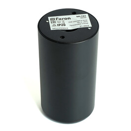 Светильник потолочный ML184 Barrel ECHO MR16 GU10 35W 230V, черный Feron