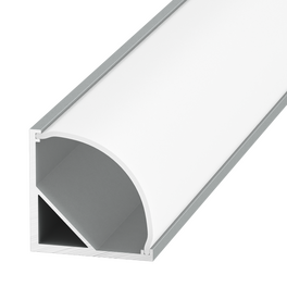 Профиль угловой накладной алюминиевый BEST SF-1616 (2м) (комплект) SWG