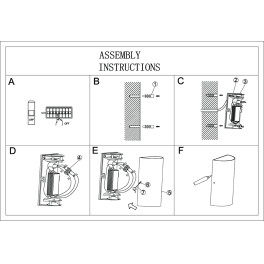 Светильник настенный TUBE, Белый, 6Вт, 3000K, IP20, GW-6805-6-WH-WW SWG