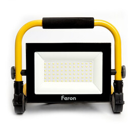 Прожектор переносной 70W, 6400K, 78*SMD2835, 6300Lm, IP65, LL-515 Feron