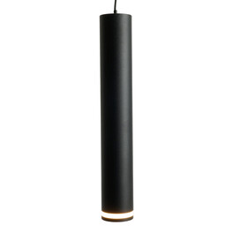 Светильник потолочный на подвесе MR11 35W, 230V, черный, D40*H250 ML1008 Feron