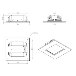 Светильник светодиодный ДВУ 42-52-50-Д110 (52 Вт, 6176 Лм, 4 кг) Ферекс (распродажа)