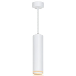 Светильник потолочный на подвесе MR16 35W 230V, белый D55*H200 ML1708 Feron