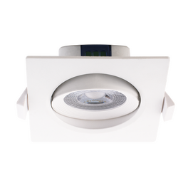 Светильник встраиваемый поворотный квадрат PSP-S 9044 7W 4000K 38° White IP40 Jazzway