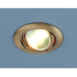 Светильник встраиваемый поворотный 104S MR16 бронза Elektrostandard (распродажа)