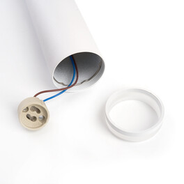 Светильник потолочный на подвесе MR16 35W 230V, белый D55*H200 ML1708 Feron
