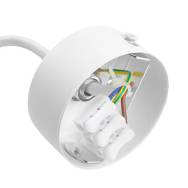 Светильник потолочный на подвесе MR16 35W, 230V, GU10, белый D55*H200 ML1888 Feron