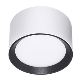 Светильник накладной под лампу GX53 48874 Белый+Чёрный SignImpress