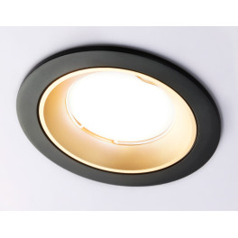 Встраиваемый точечный светильник MR16 A8923 BK/GD черный/золото Ambrella light