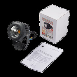 Светильник светодиодный фасадный PWW 20W 20° 3000K GR IP65 Jazzway