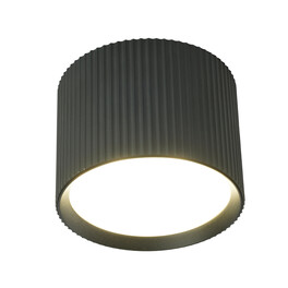 Светильник потолочный Barrel HL458 ARIA 12W, 230V, GX53, чёрный Feron